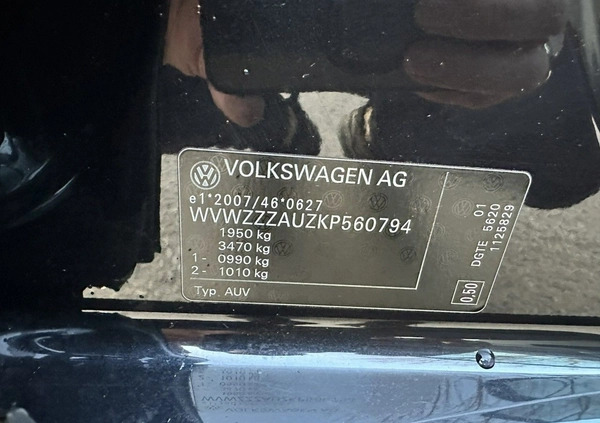 Volkswagen Golf cena 50900 przebieg: 110000, rok produkcji 2019 z Szamotuły małe 781